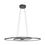 Eglo Lampa Wisząca Gianella Stal Czarny 38W 4400lm - 830 Ciepła Biel | Ściemnianie