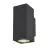 SLV Enola Up/Down Światło Ścienne Aluminium Szary Plac 20W 1900lm - 940 Zimna Biel | Zewnętrzna - IP65 - Najlepsze Renderowanie Kolorów