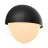 Nordlux Scorpius Światło Ścienne Okrągła Czarny | Nadaje Się Do 1x E14
