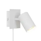 Nordlux Frida Światło Ścienne Metal Valkoinen | Nadaje Się Do GU10