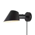 DFTP by Nordlux LED Światło Ścienne Stay Aluminium Czarny | Nadaje Się Do E27